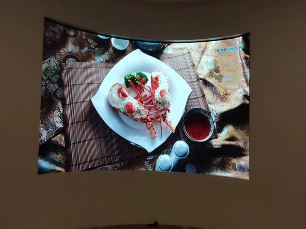 化州室内P2.5弧形LED屏